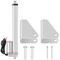 Akozon Actuador Lineal Eléctrico 250 mm 24 V 750 N JS-TGZ-U1 Varilla de Empuje Electrica Carrera de Alto Rendimiento…